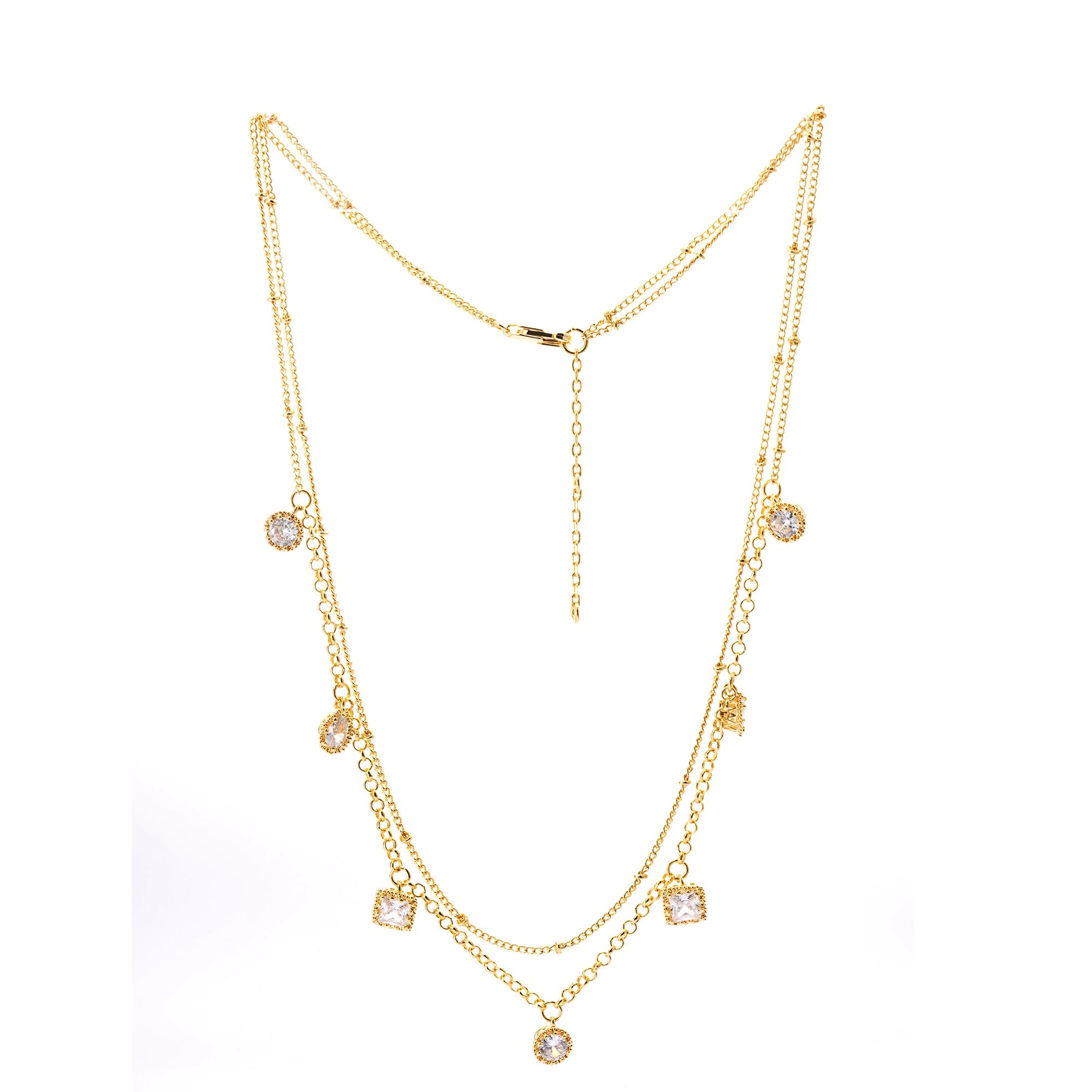 Brass Neklaces, Imported Austrian Crystal, Imported Austrian Rhinestones, Russian Genuine Gold
