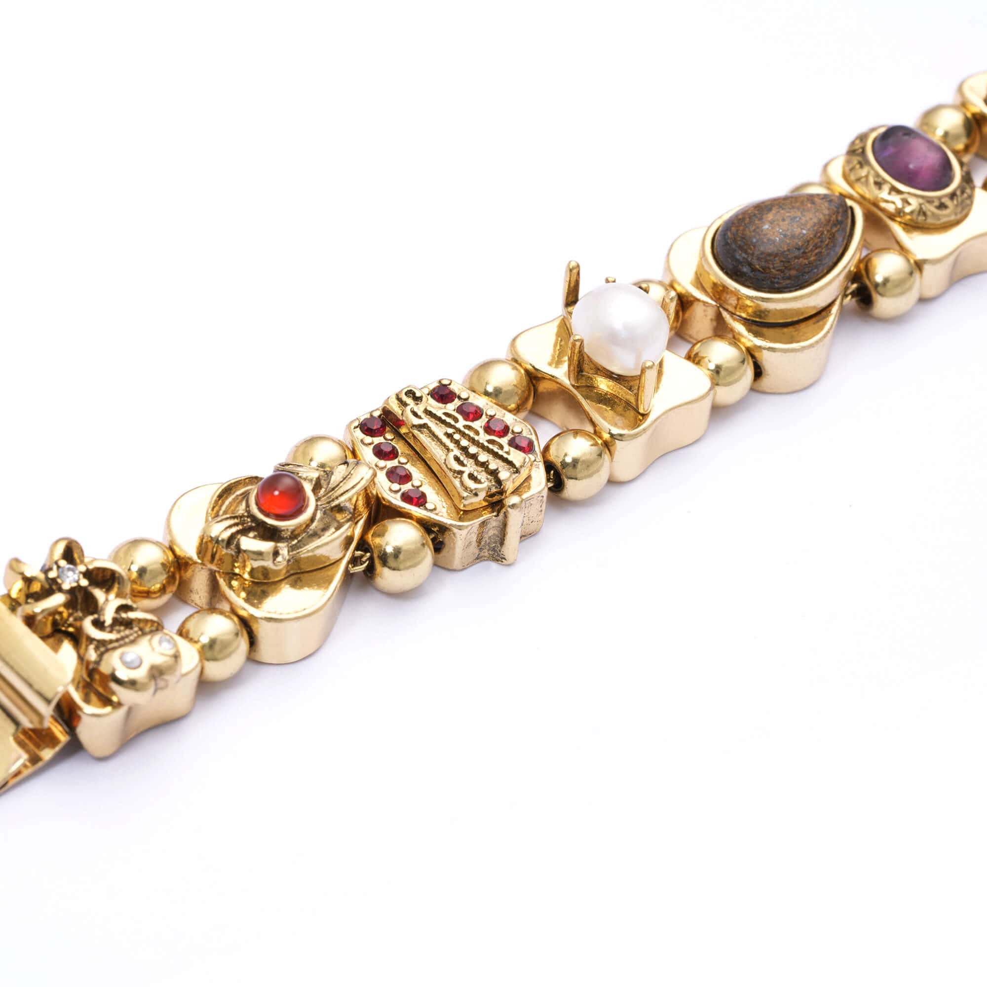 Alloy Necklaces, Electroplate White Crystal Dipped In Color, Imported Crystal Pearls, Imported Austrian Crystal, Imported Austrian Rhinestones, Russian Genuine Gold