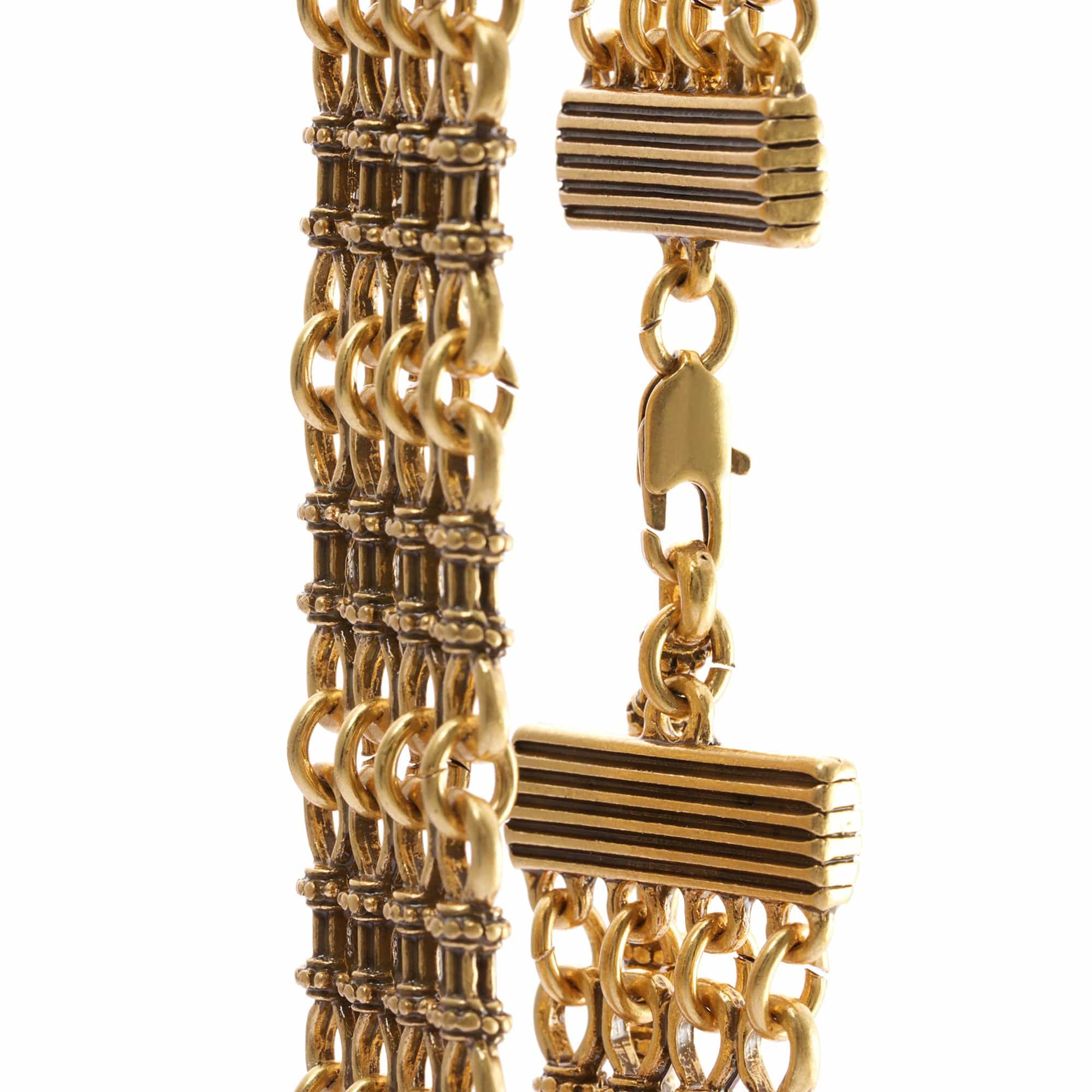 Bracelet alloy plated Russian gold