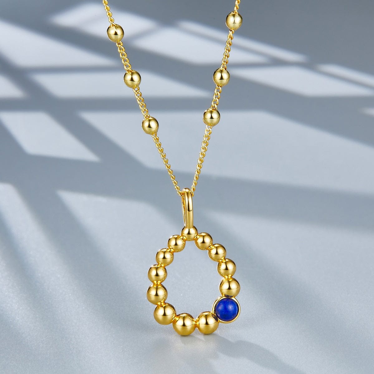 Collier Starlight en vermeil or 18 carats