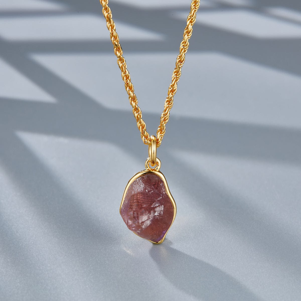 Collar Rawness en oro vermeil de 18 quilates