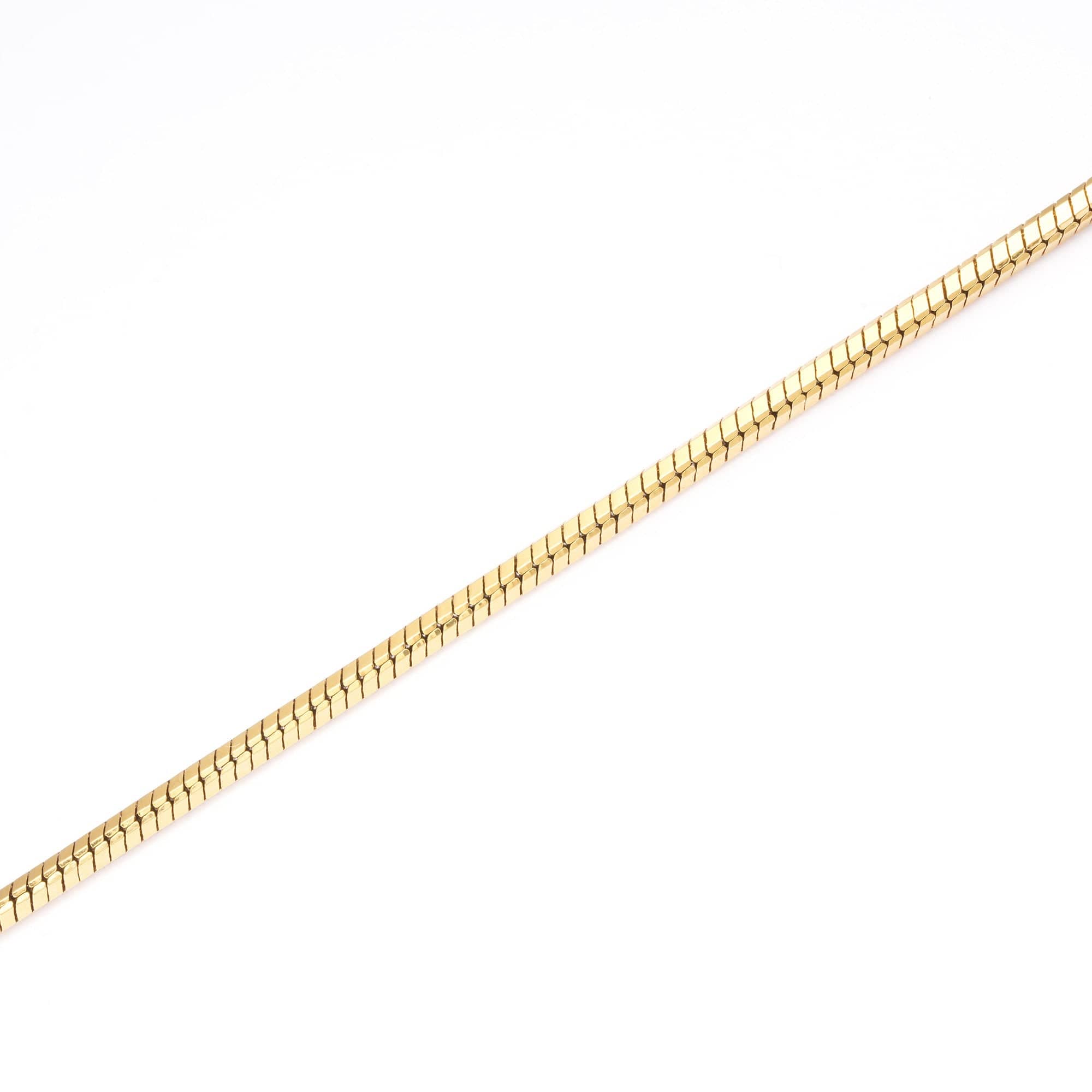 Glasses chain brass plated with Russian gold