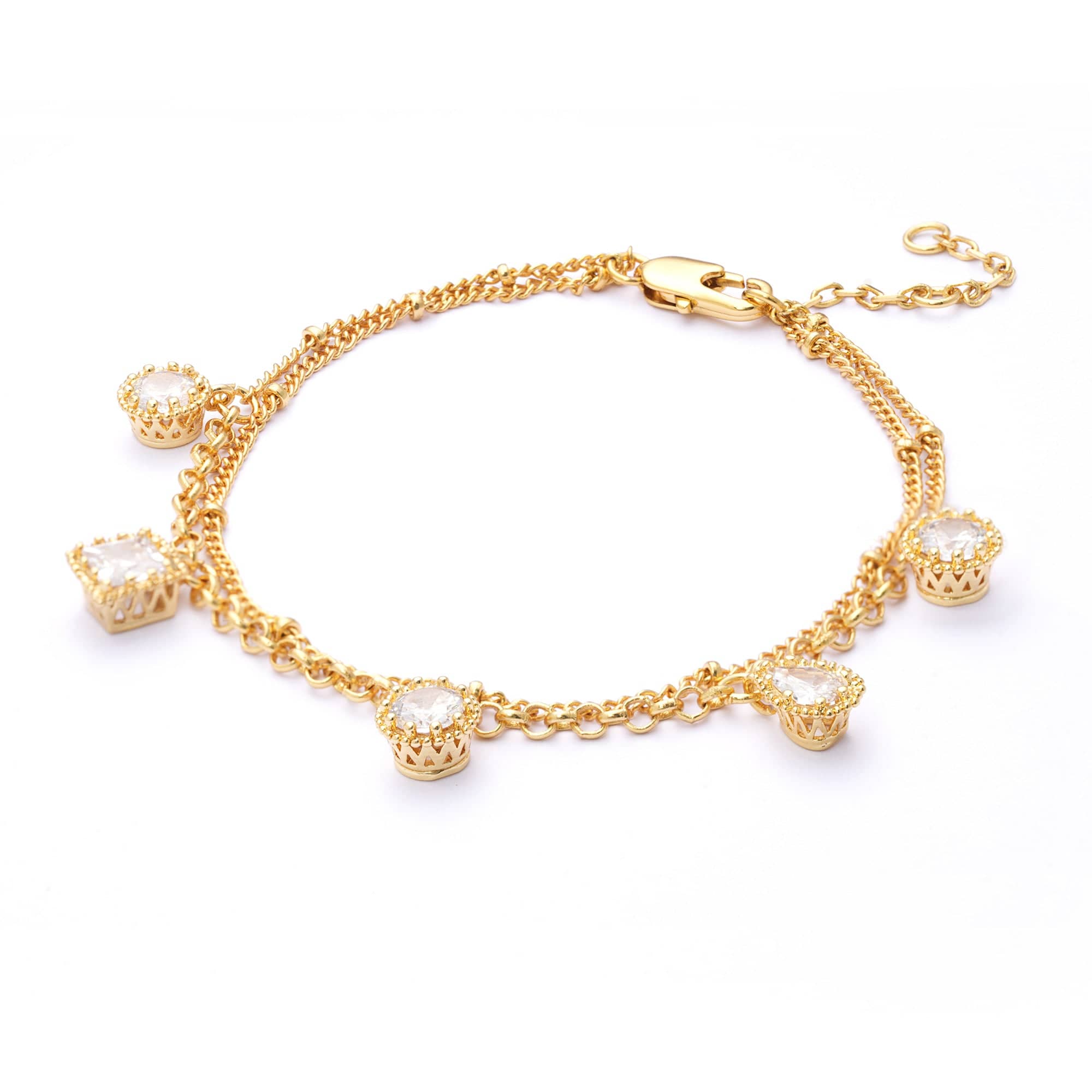 Brass Plated Necklaces, Imported Austrian Crystal, Imported Austrian Rhinestones, Russian Genuine Gold