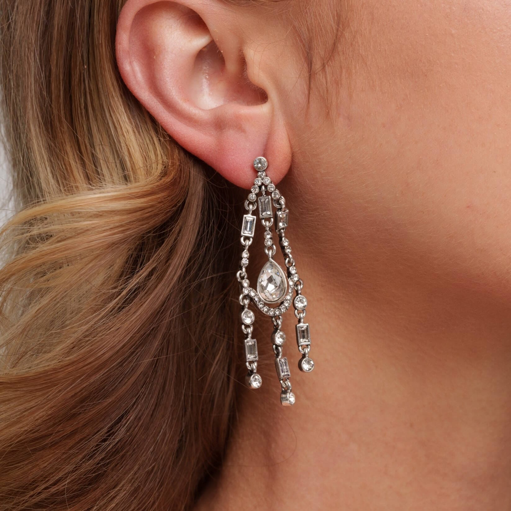 Elegant Crystal Earrings