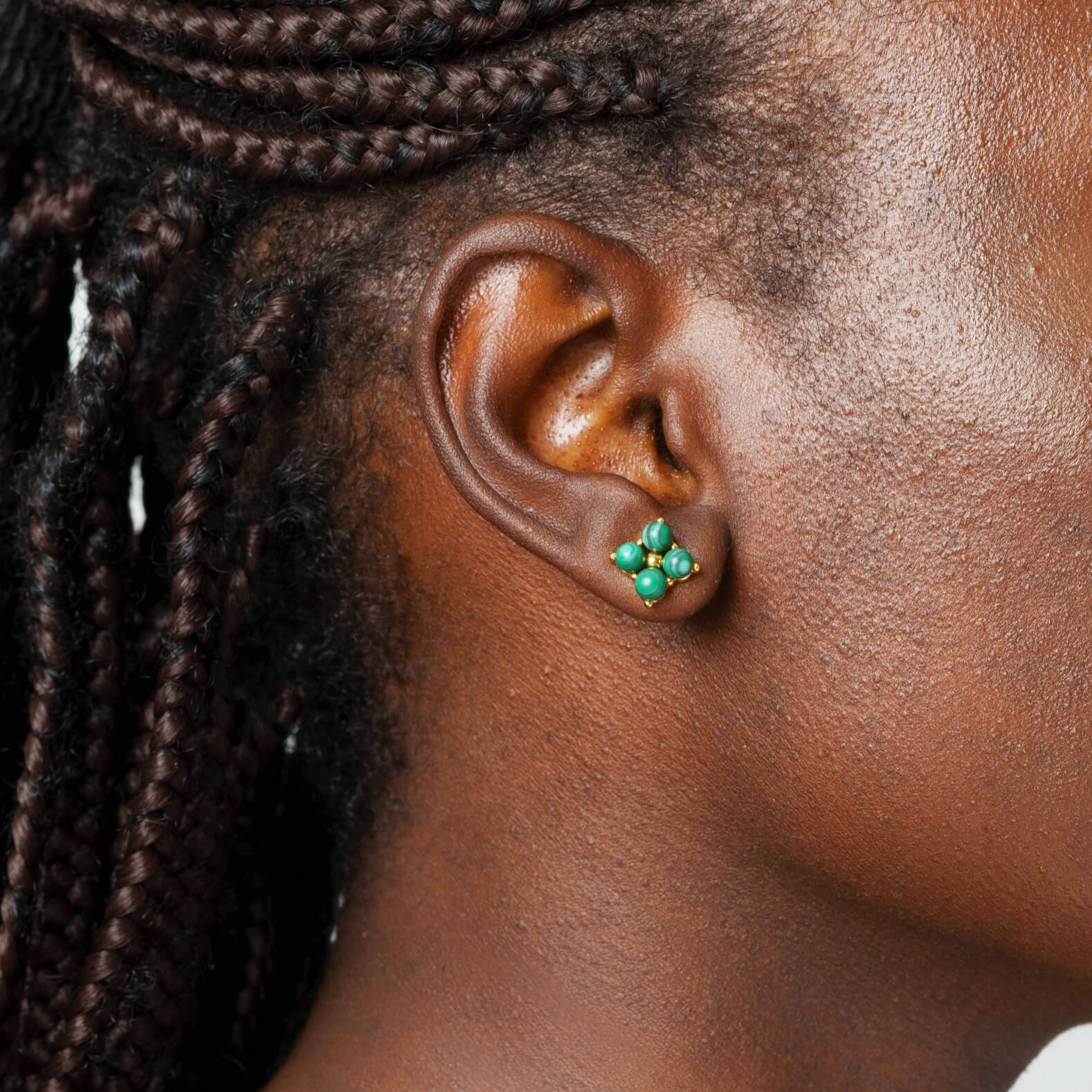 Serene Emerald Earrings