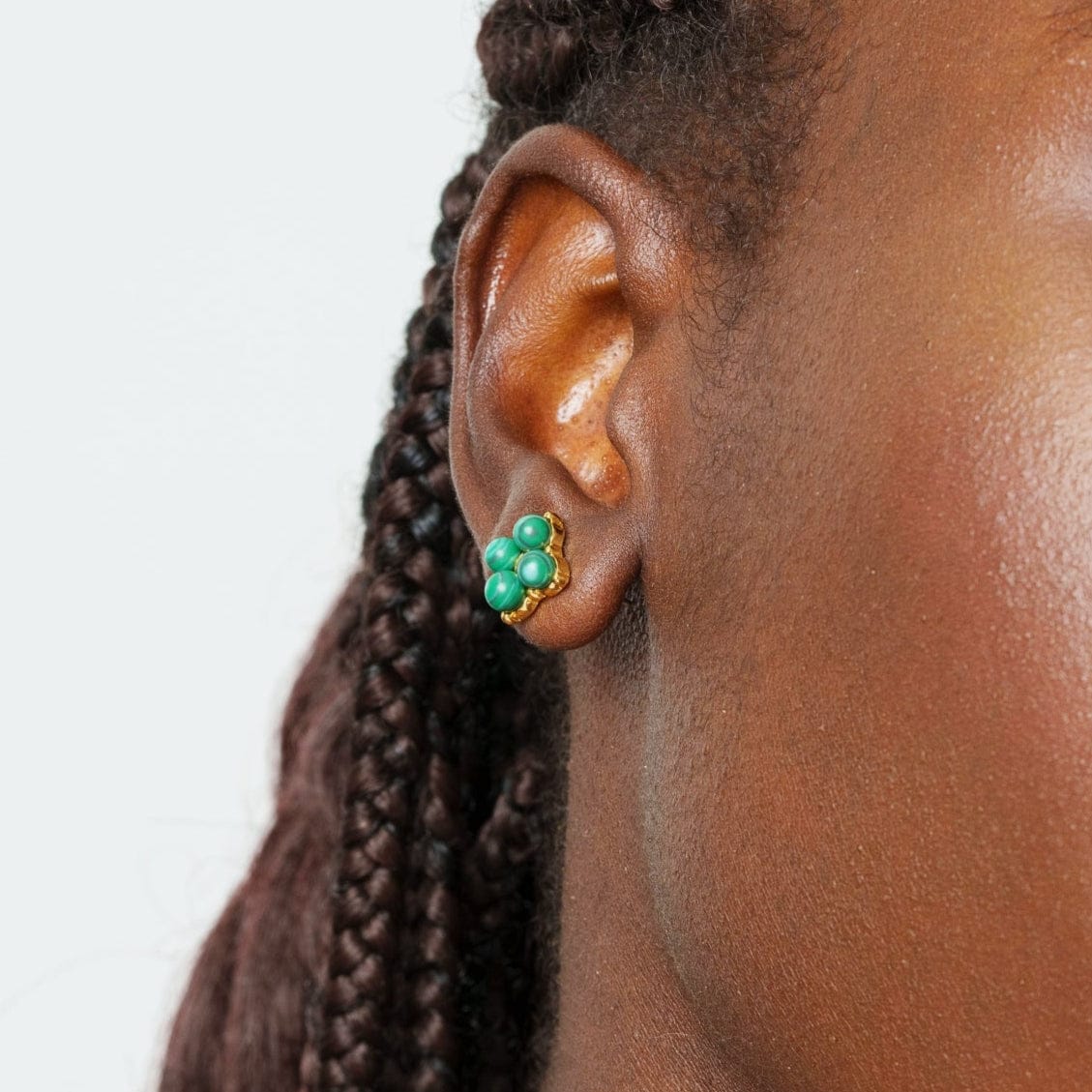 Serene Emerald Earrings