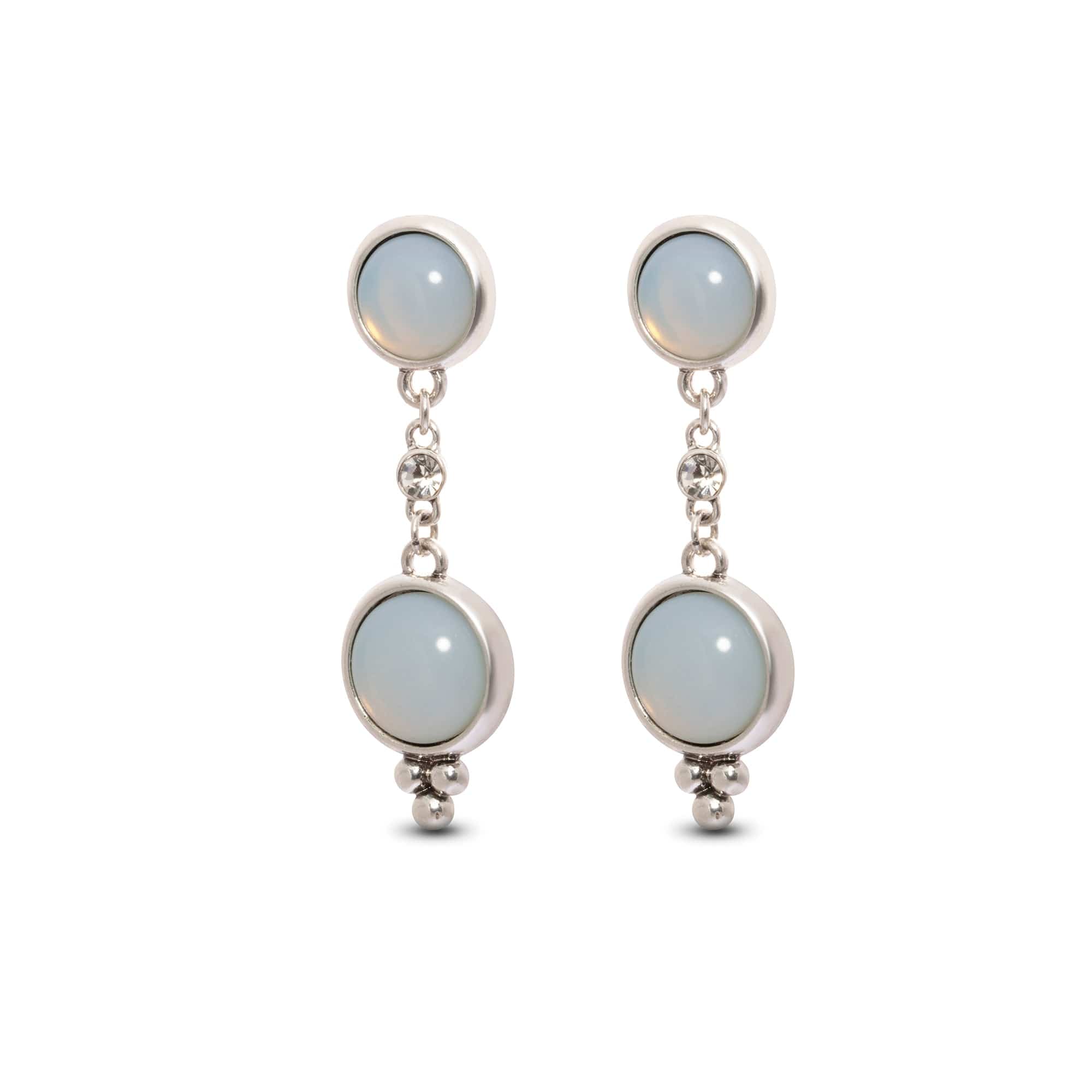 Pendientes de aro Eclipse bañados en oro de 18 k