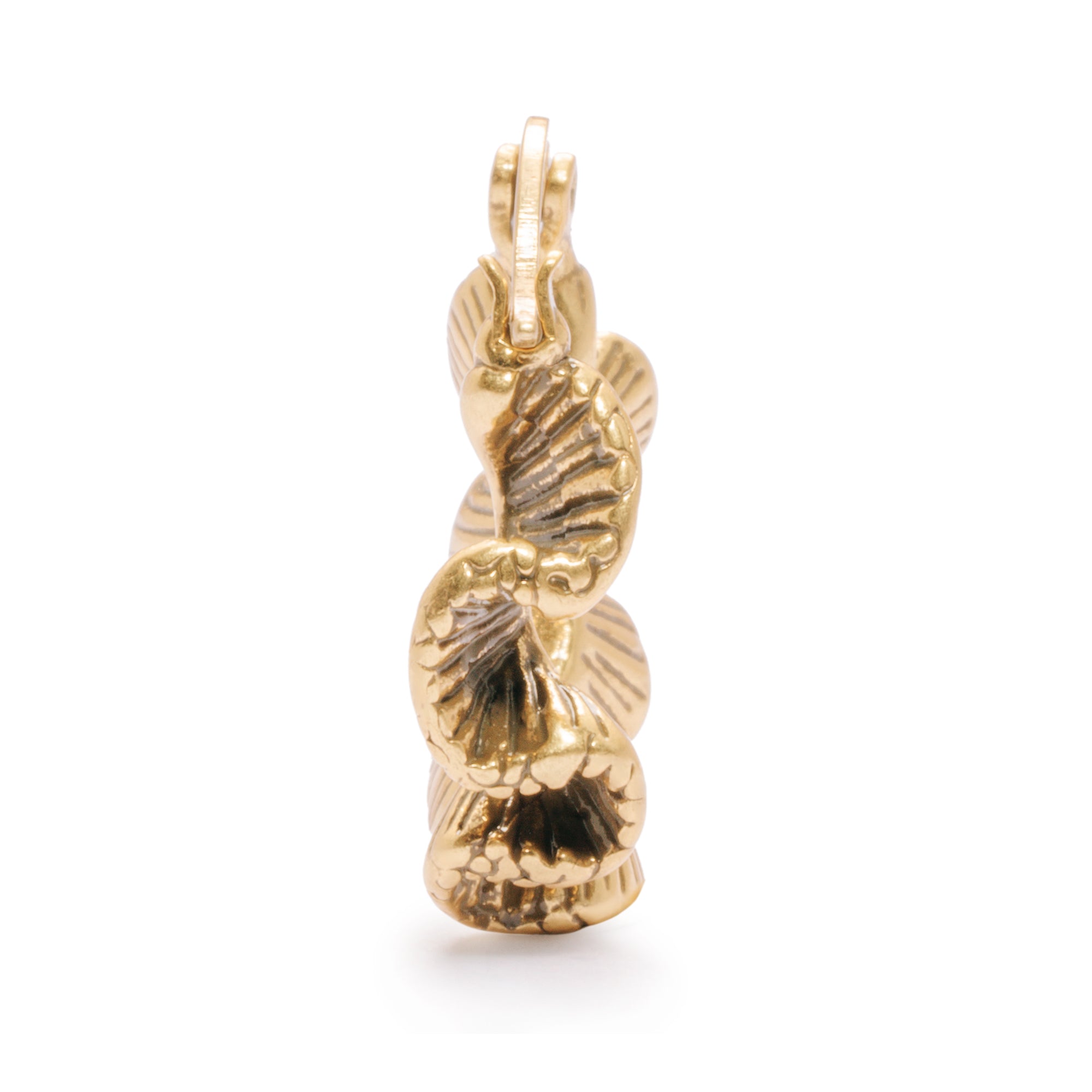 Brass Plated Earrings, Russian Genuine Gold
