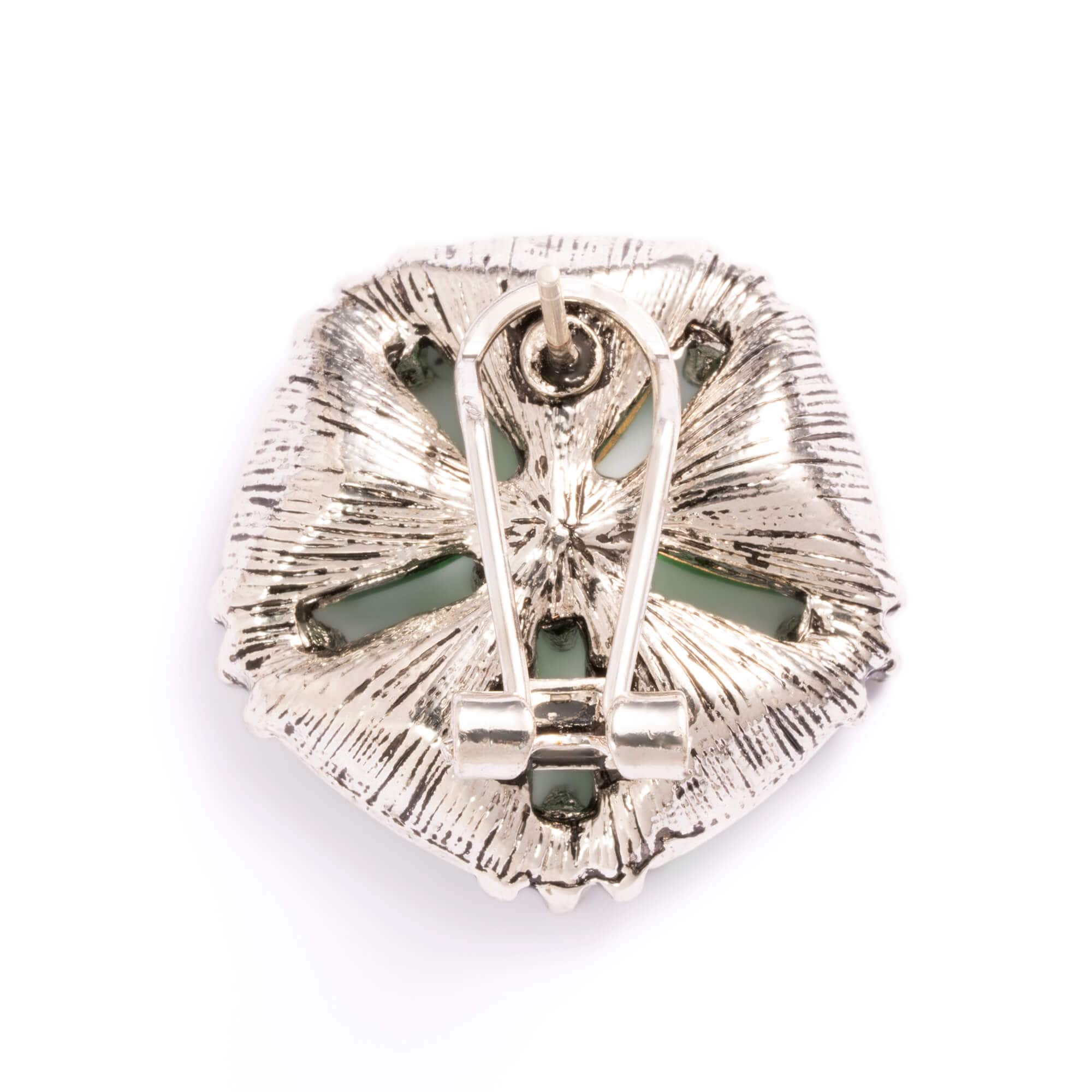 Green Crystal Earrings, Austrian Rhinestone & Crystal,Alloy Plated Russian gold