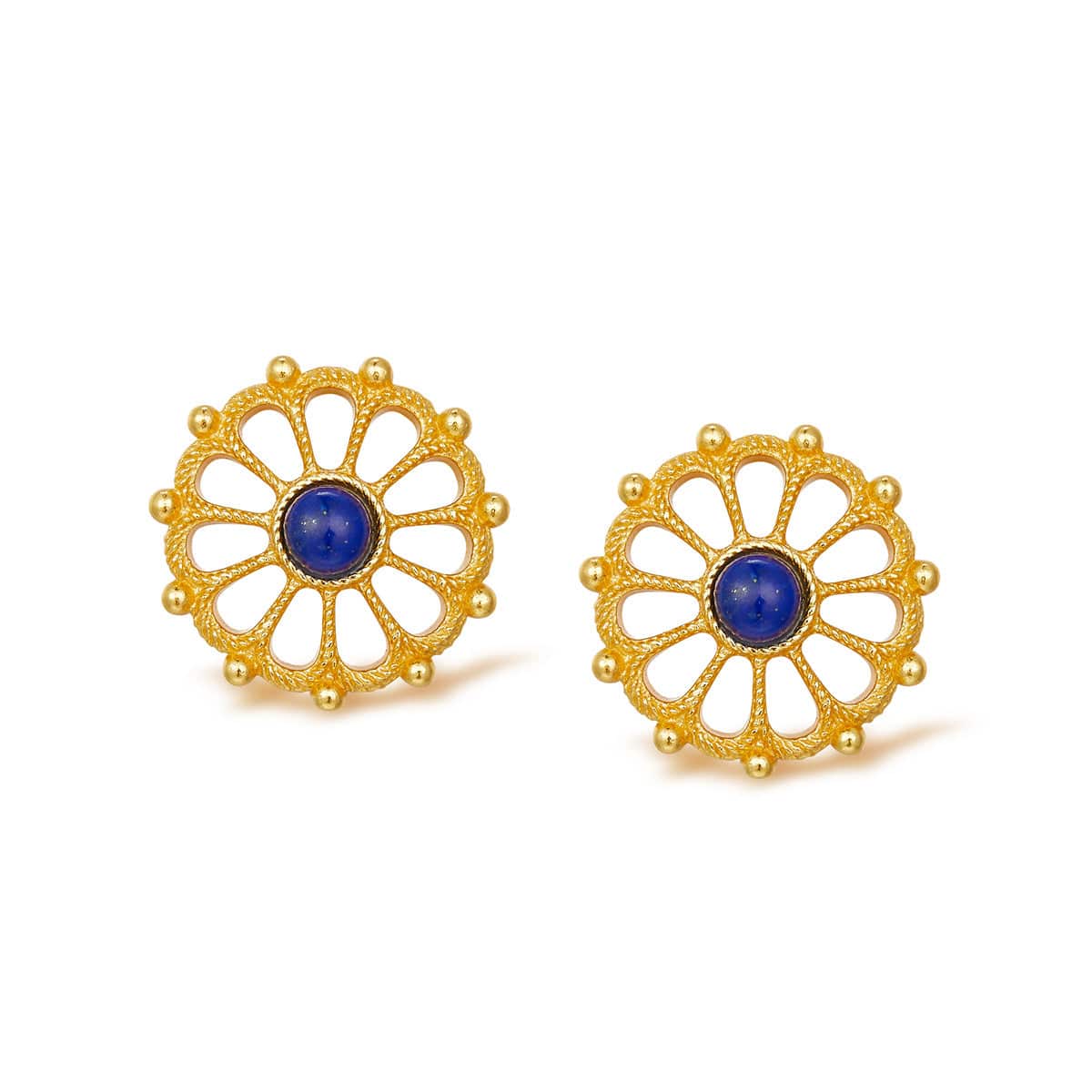 925 silver lapis earrings