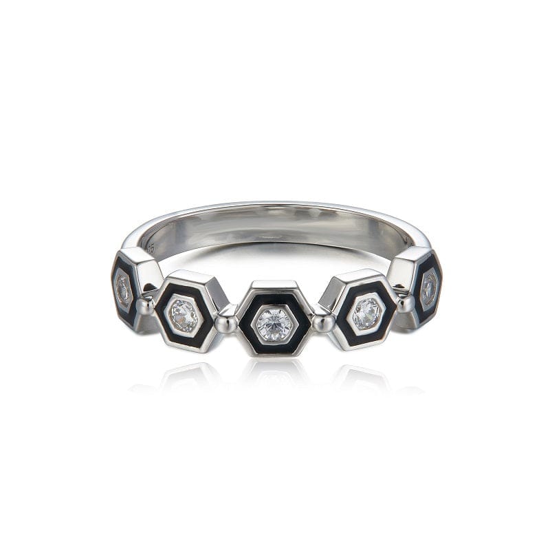 925 silver topaz ring ring