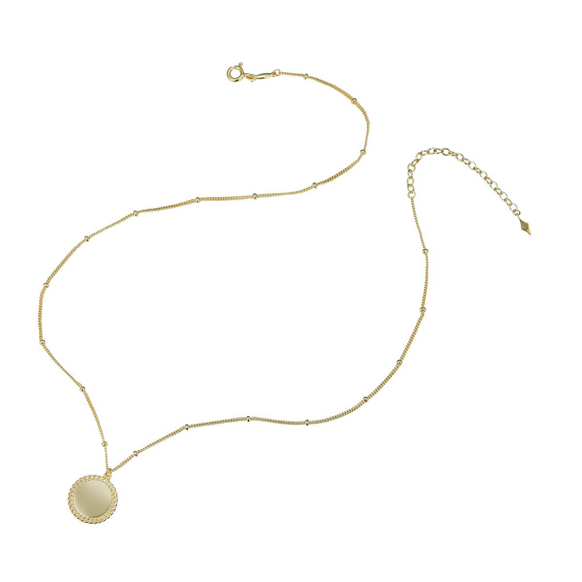 Collier Sunlit en vermeil or 18 carats