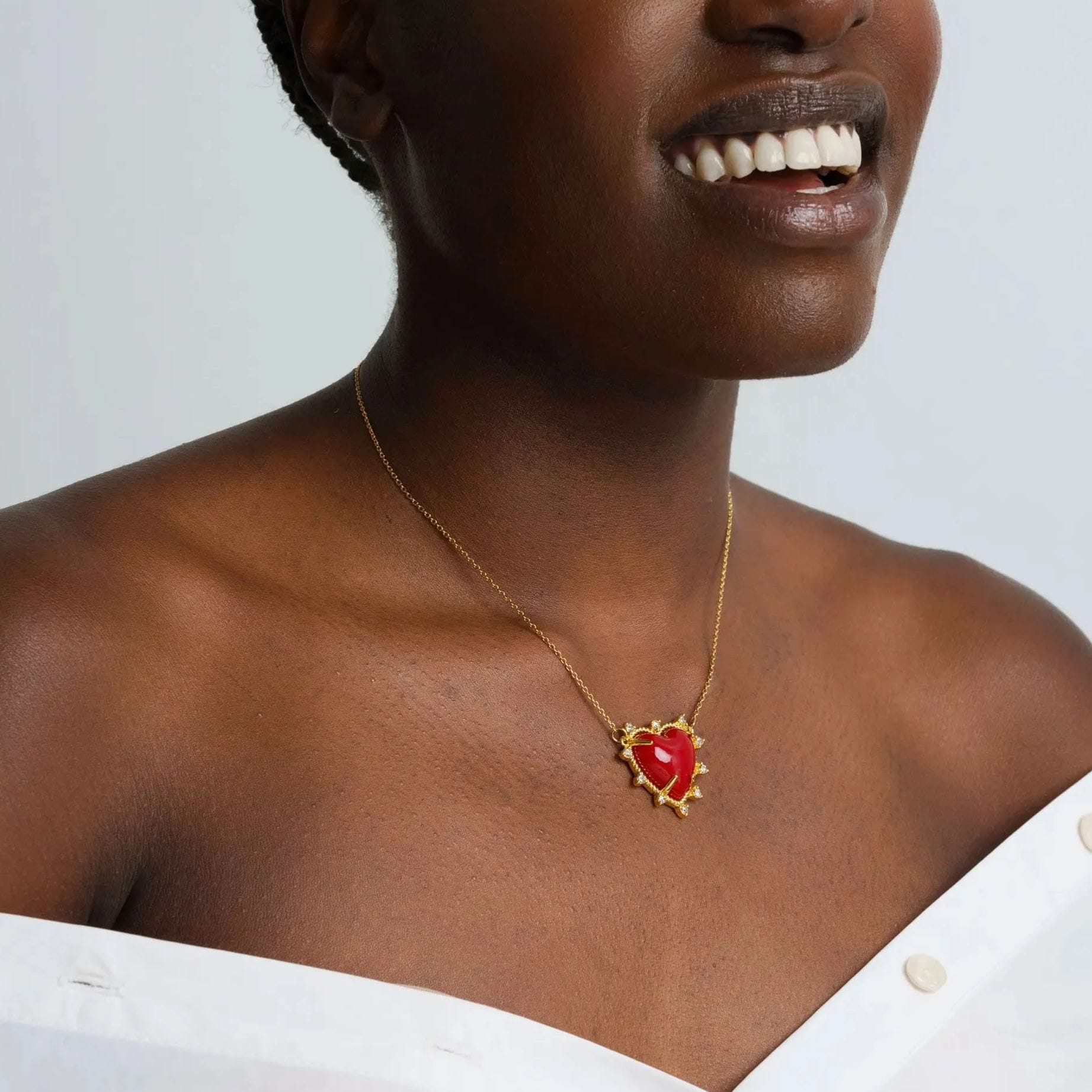 Crystal Necklace, Austrian Rhinestones, Brass Plated With Russian Gold