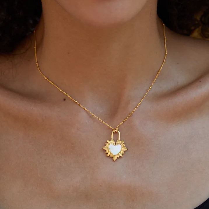 Collar Radiance en oro vermeil de 18 quilates