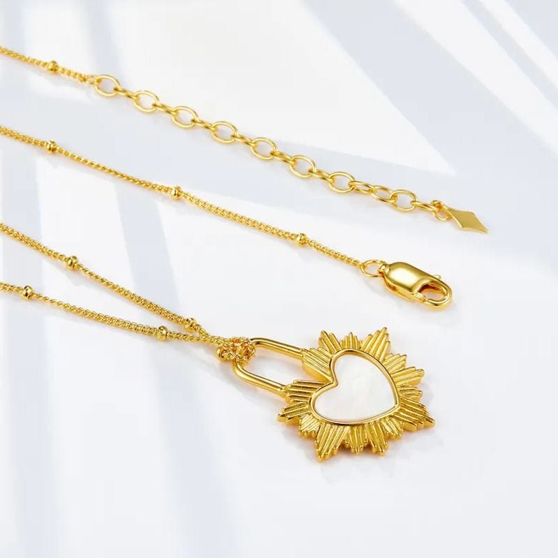 Collar Radiance en oro vermeil de 18 quilates