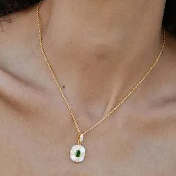 Collier Serenity en or 18 carats Vermeil