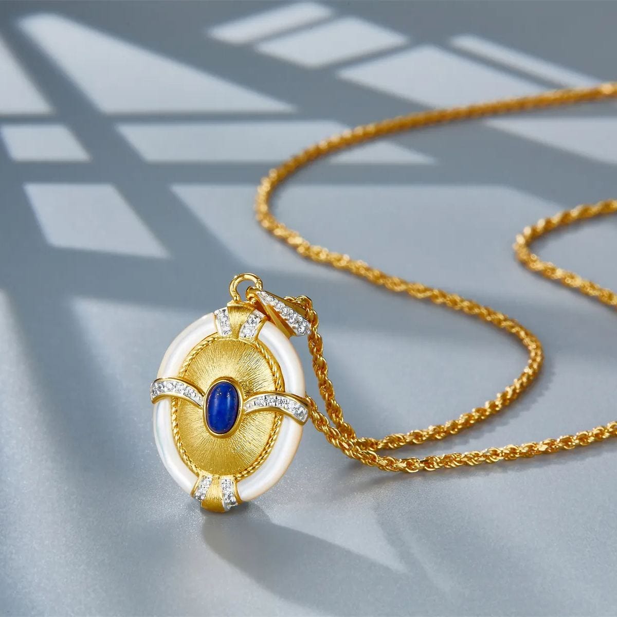 Collar Elegance en oro vermeil de 18 quilates