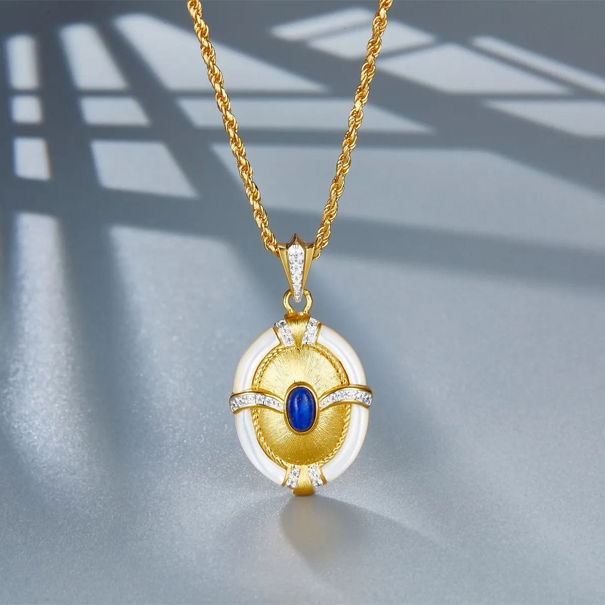 Collar Elegance en oro vermeil de 18 quilates