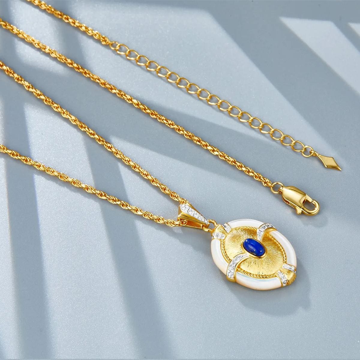 Collar Elegance en oro vermeil de 18 quilates