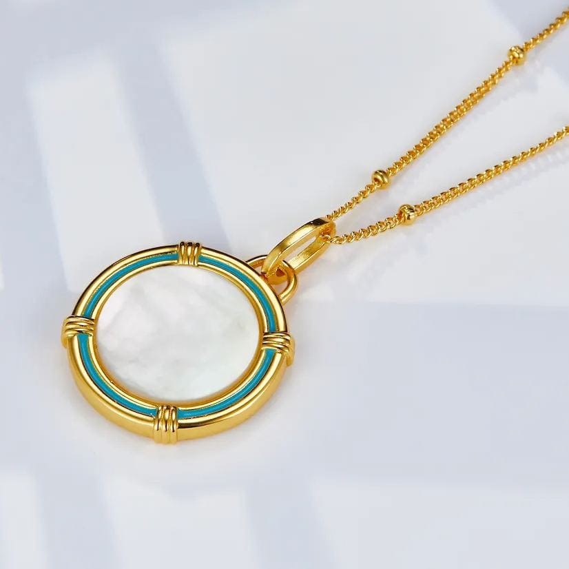 Collar Radiance en oro vermeil de 18 quilates