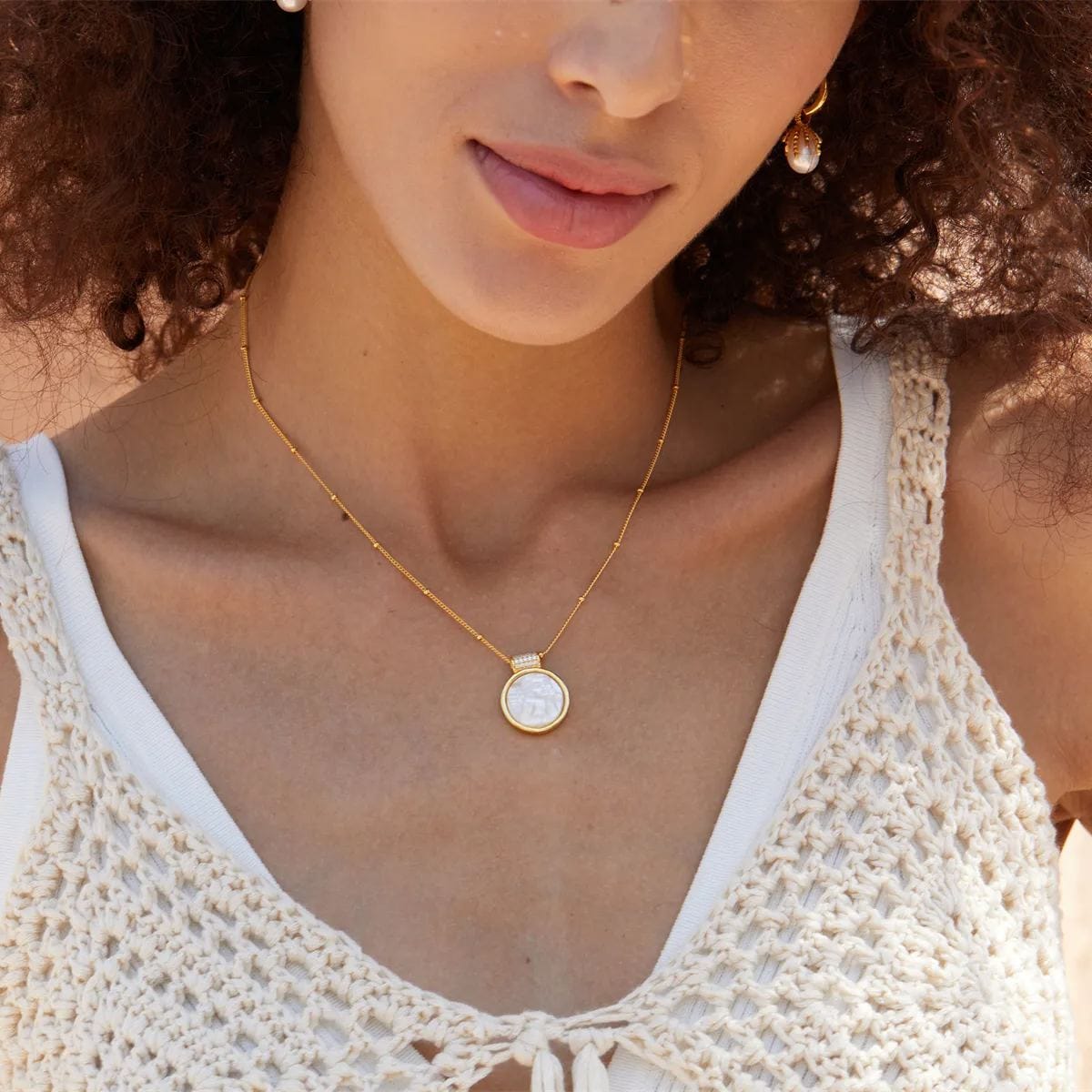 Collier Intemporel en Vermeil Or 18 carats