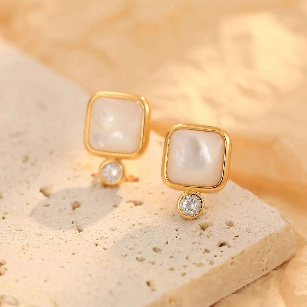 Pendientes Puros Oro Vermeil 18ct