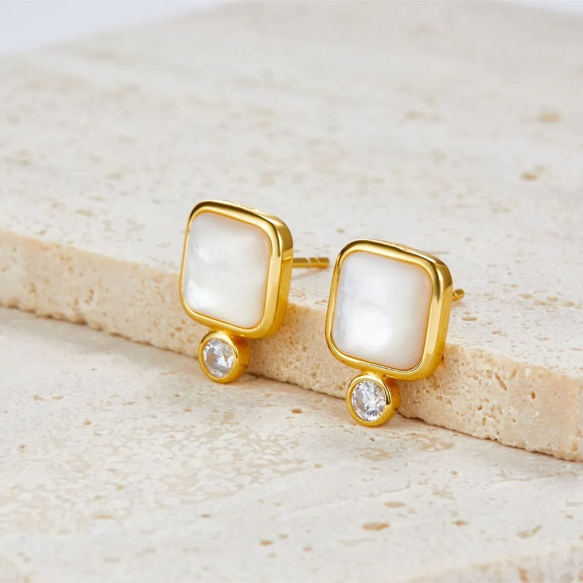 Pendientes Puros Oro Vermeil 18ct