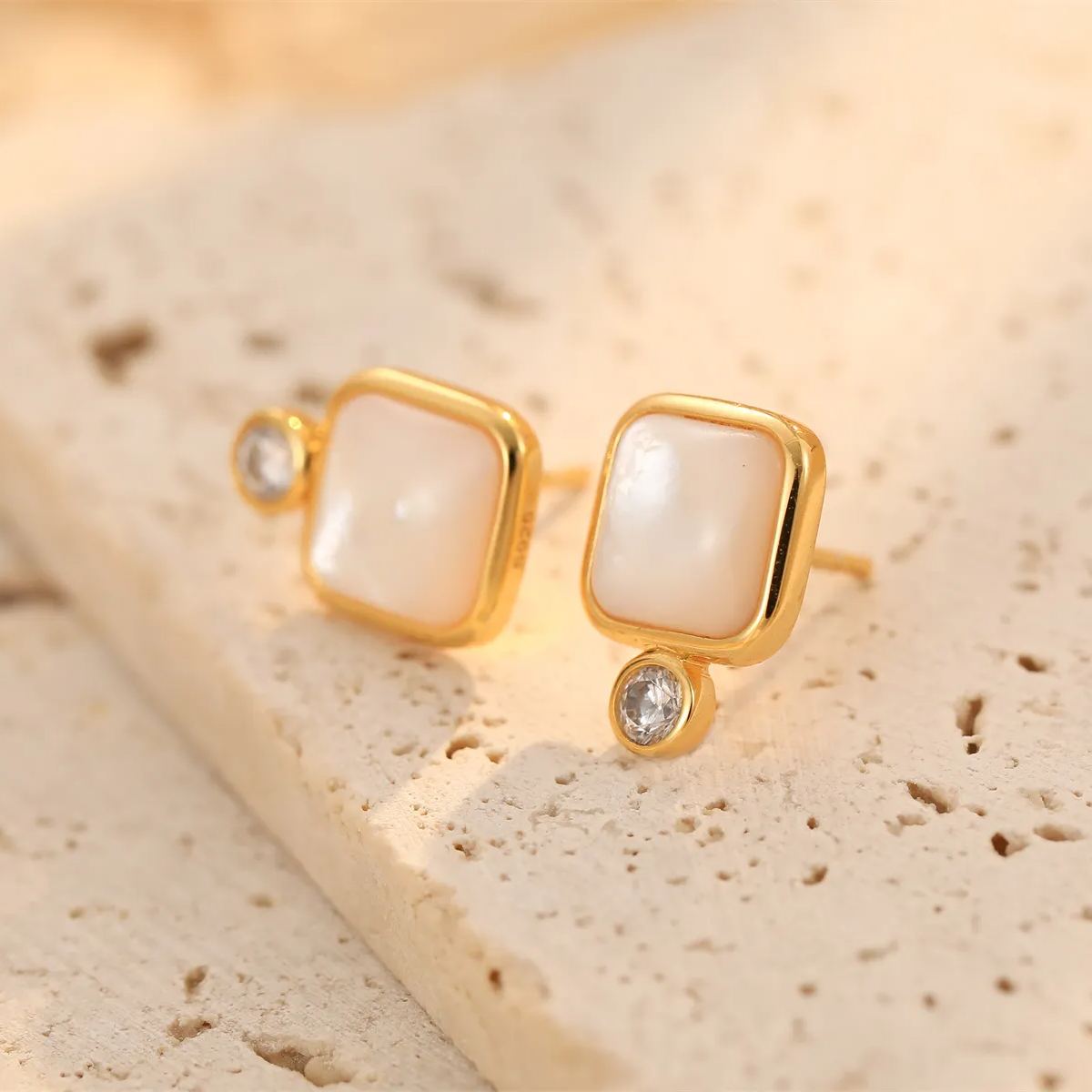 Pendientes Puros Oro Vermeil 18ct
