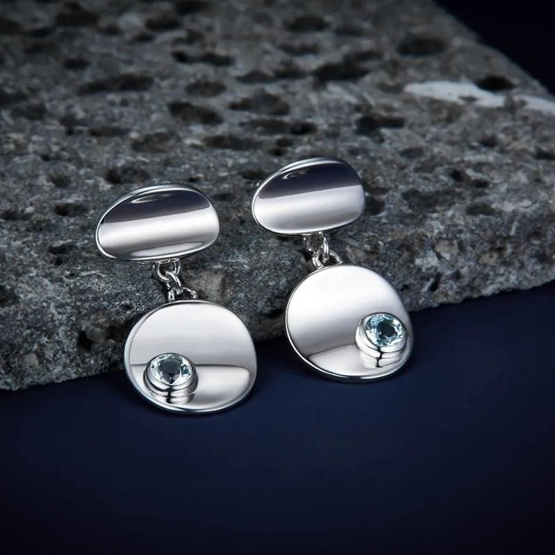 Pendientes Dewlight en plata de ley