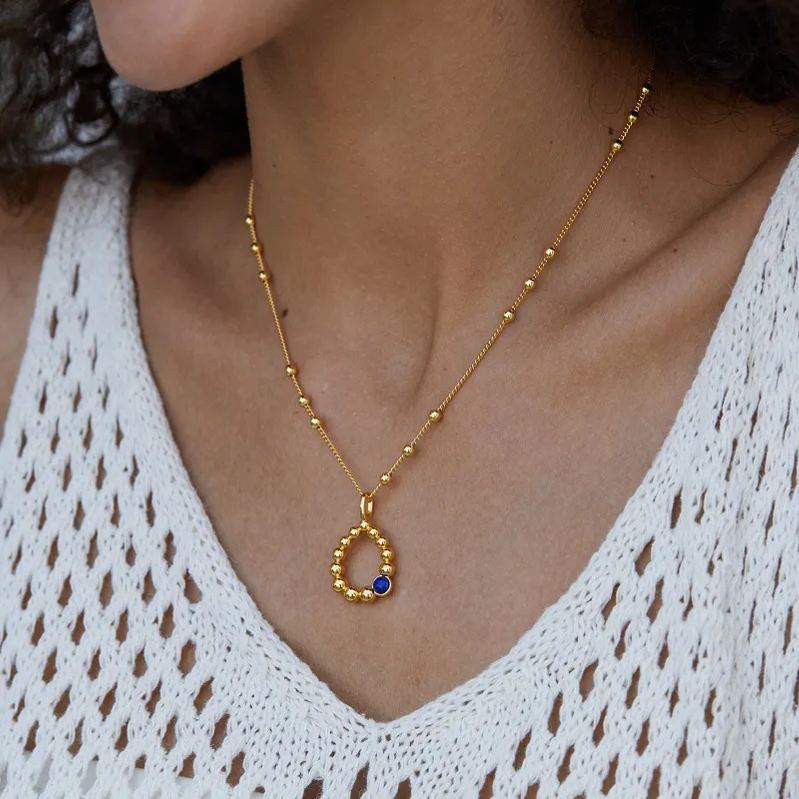 Collar Starlight en oro vermeil de 18 quilates