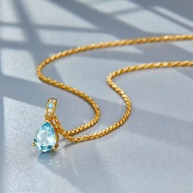 Collier Oceanic en or vermeil 18 carats