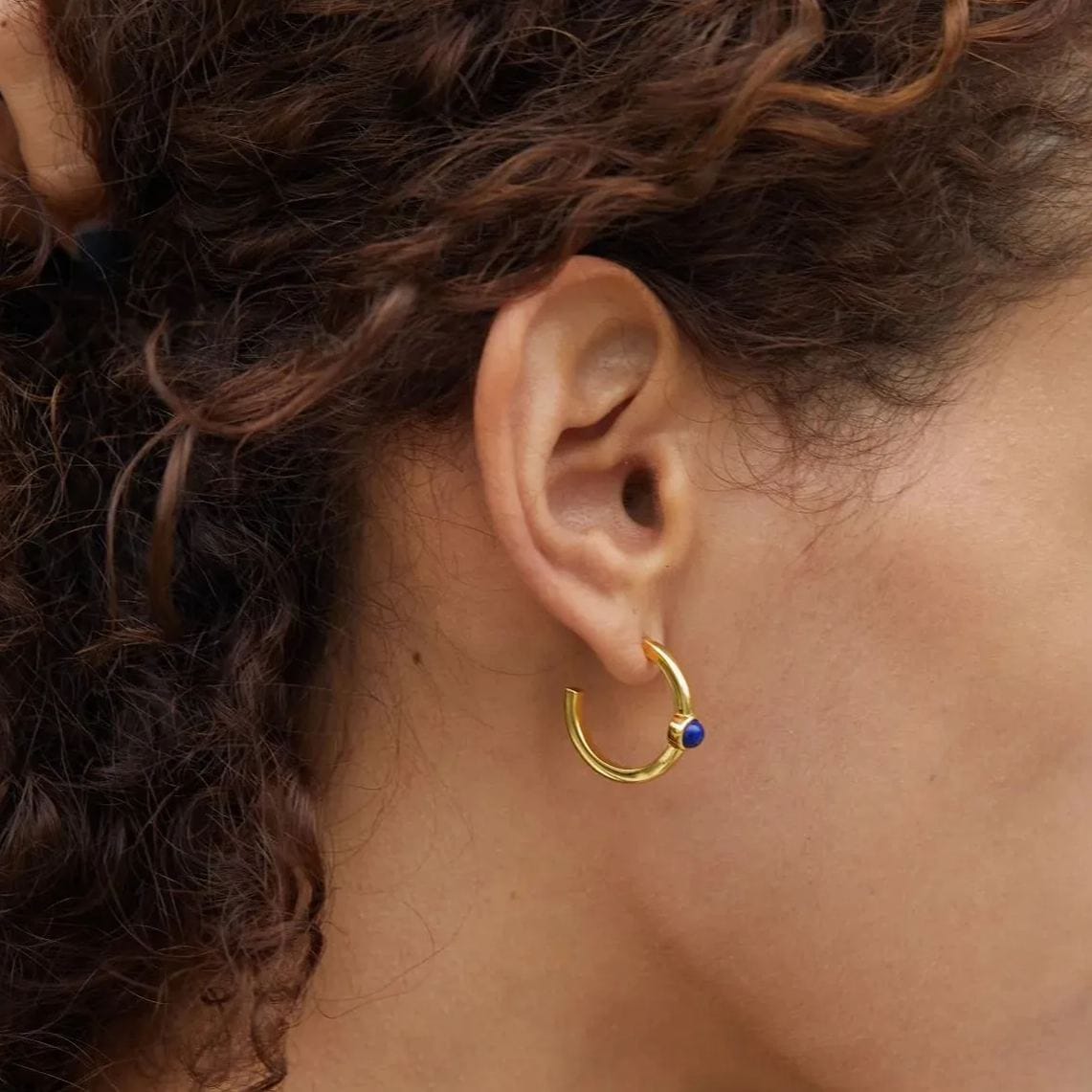 Pendientes Celestiales Oro Vermeil 18ct