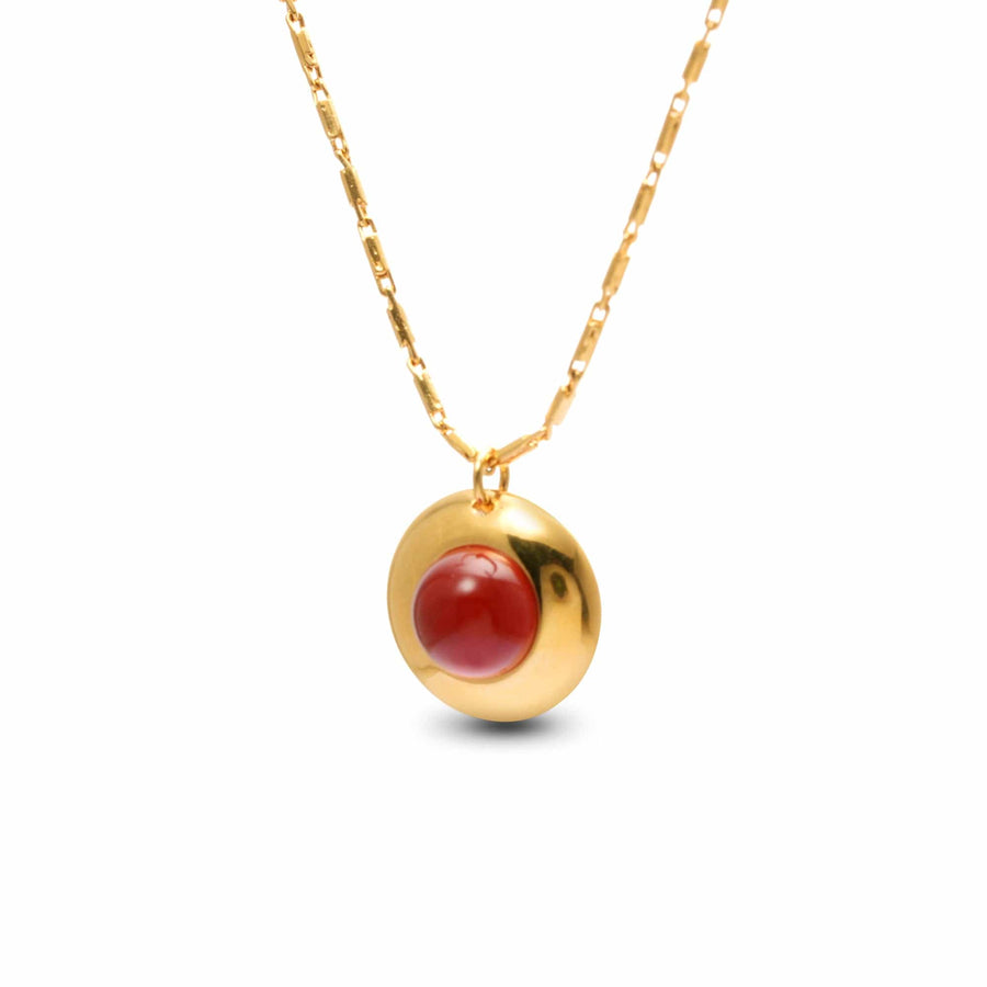 Collar Ember bañado en oro de 18k 