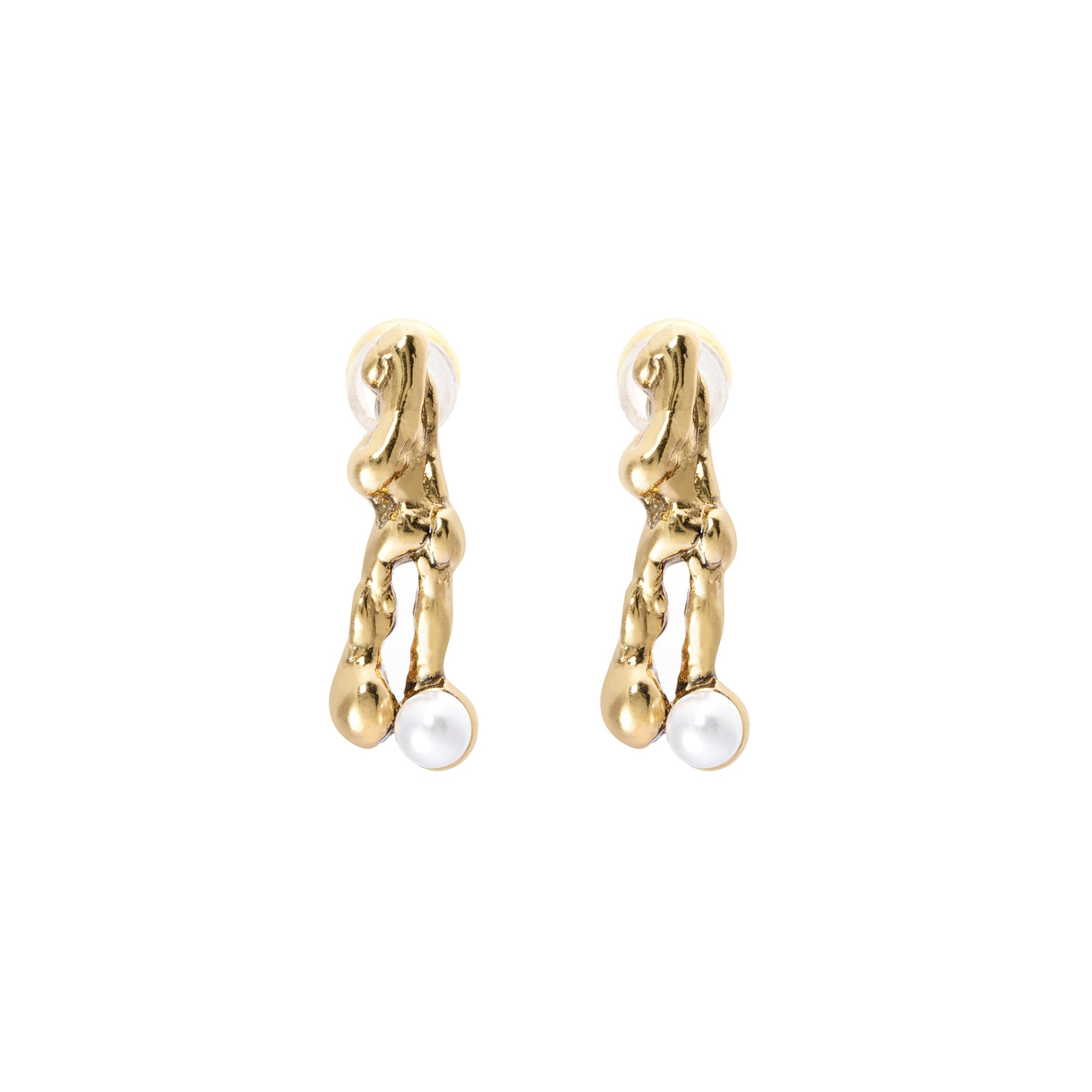 Organic Grace Earring 18K Gold Plated