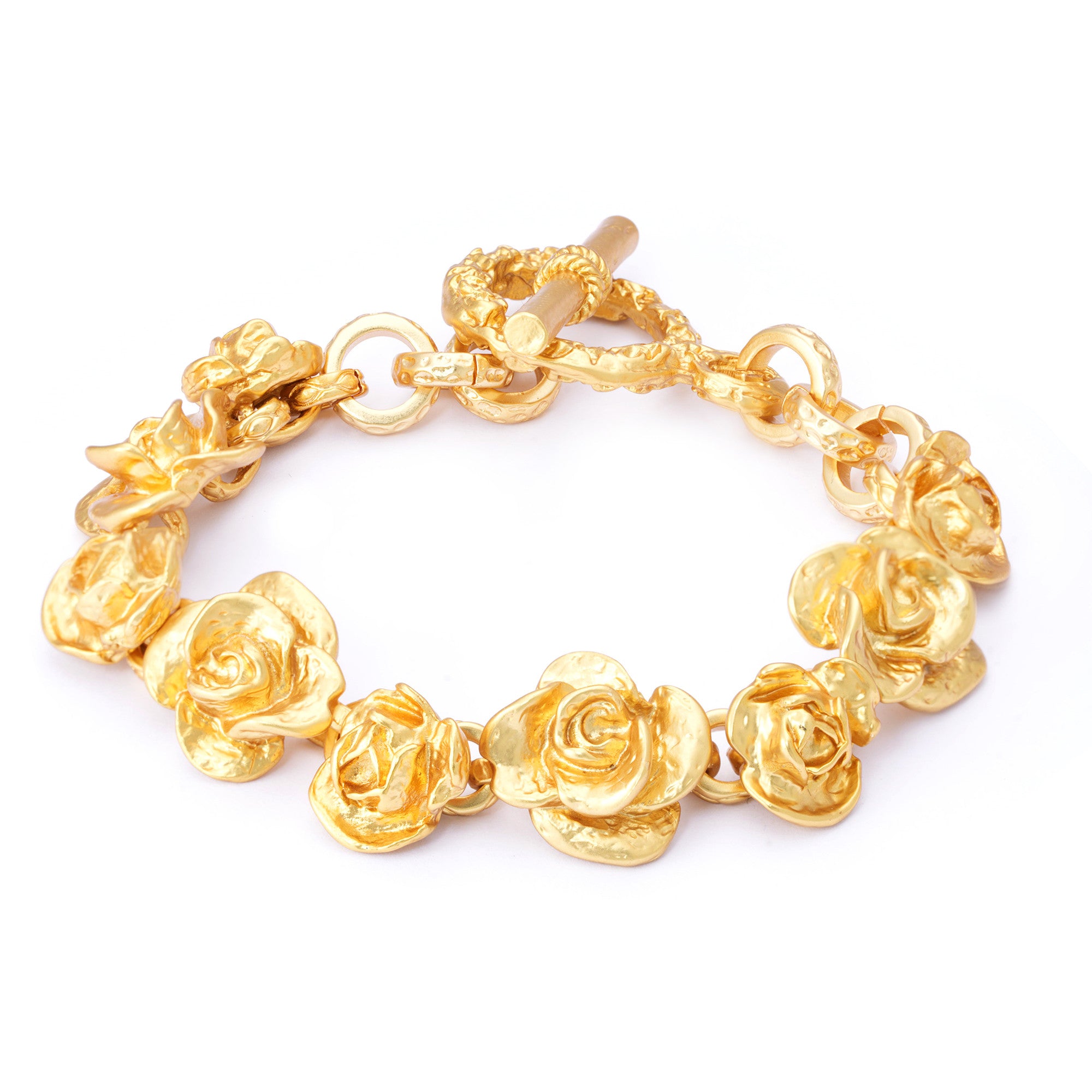 Bracelet alloy plated Russian gold