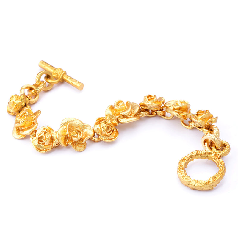 Bracelet alloy plated Russian gold