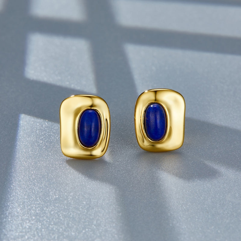 Pendientes Celestiales Oro Vermeil 18ct 
