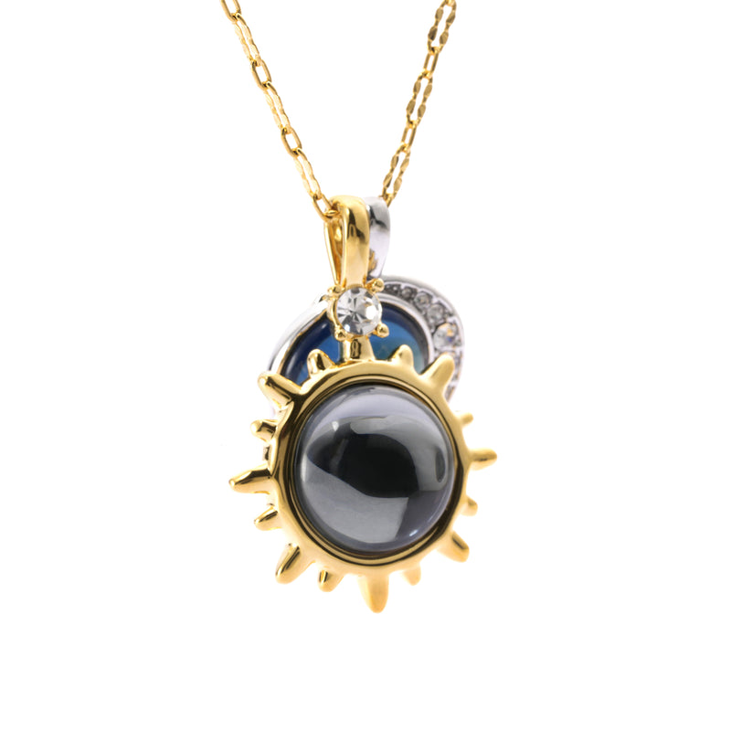 Agate Necklaces Austrian Crystal & Rhinestones Brass Plated With Russian Gold 