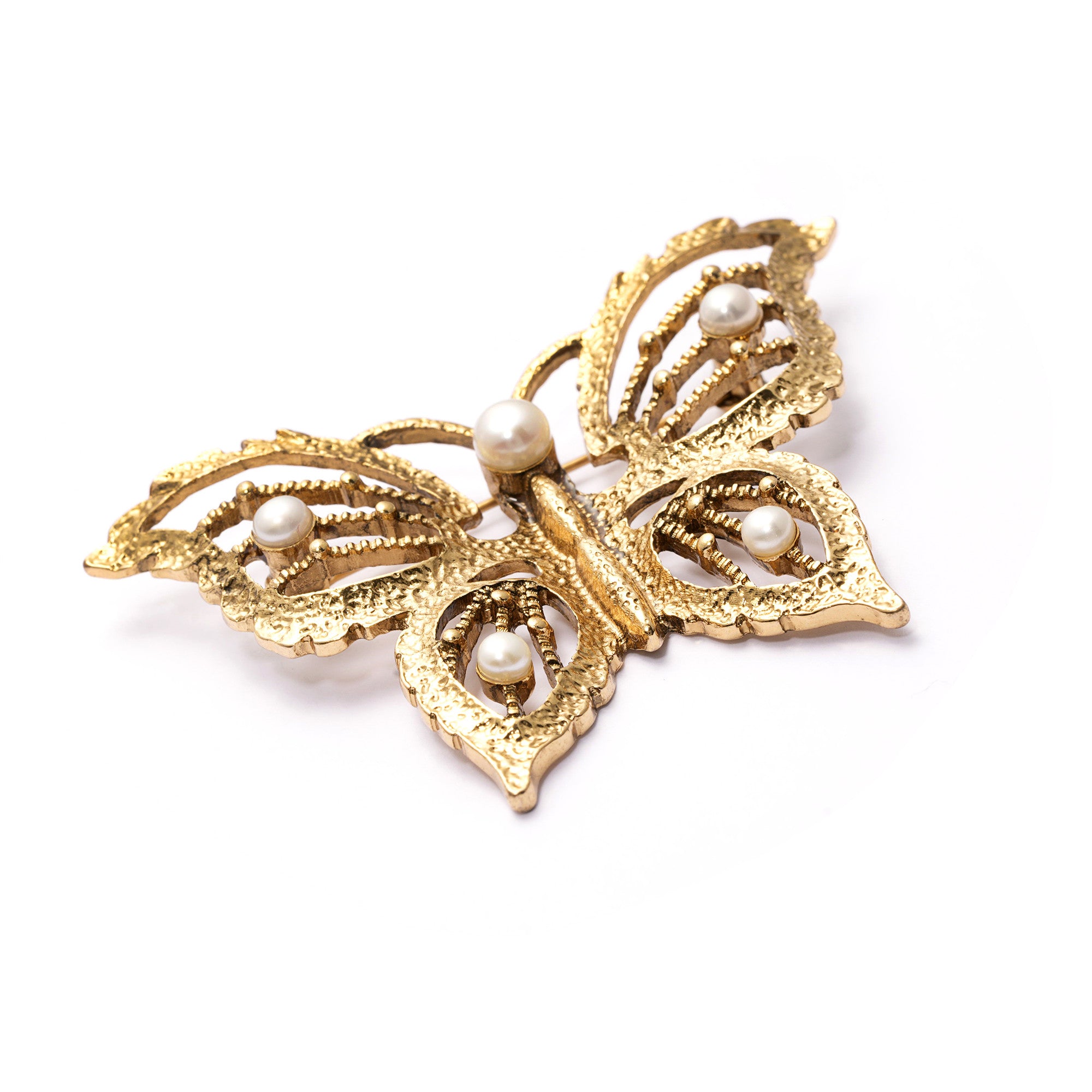 Brooch alloy Austrian crystal Austrian rhinestone plated Russian gold