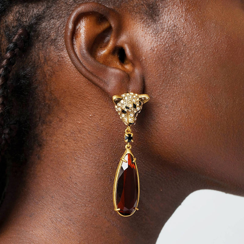 Majestic Allure Earring 18K Gold Plated