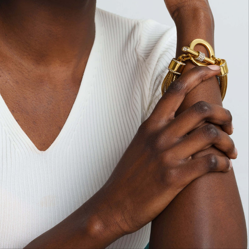 Elysian 18k Gold Plated Bracelet
