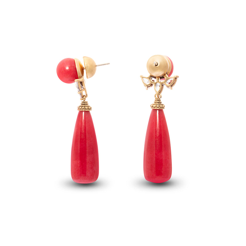 Boucles d'oreilles créoles plaquées or 18 carats Euphoria 