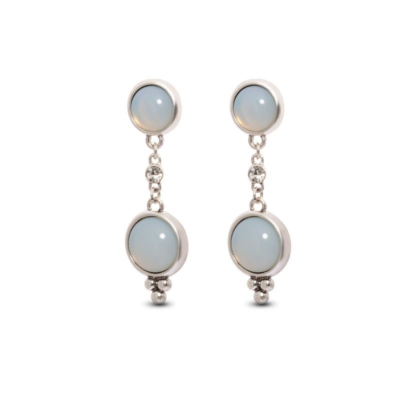 Boucles d'oreilles créoles plaquées or 18 carats Eclipse 