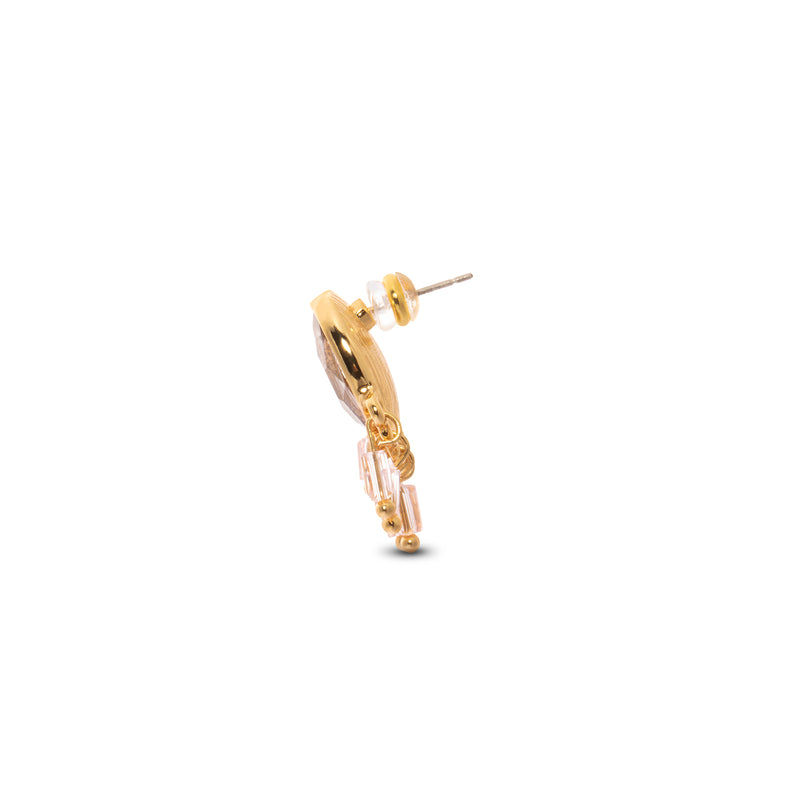 Graceful Sparkling Earring 18K Gold Plated