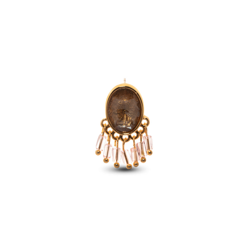 Graceful Sparkling Earring 18K Gold Plated