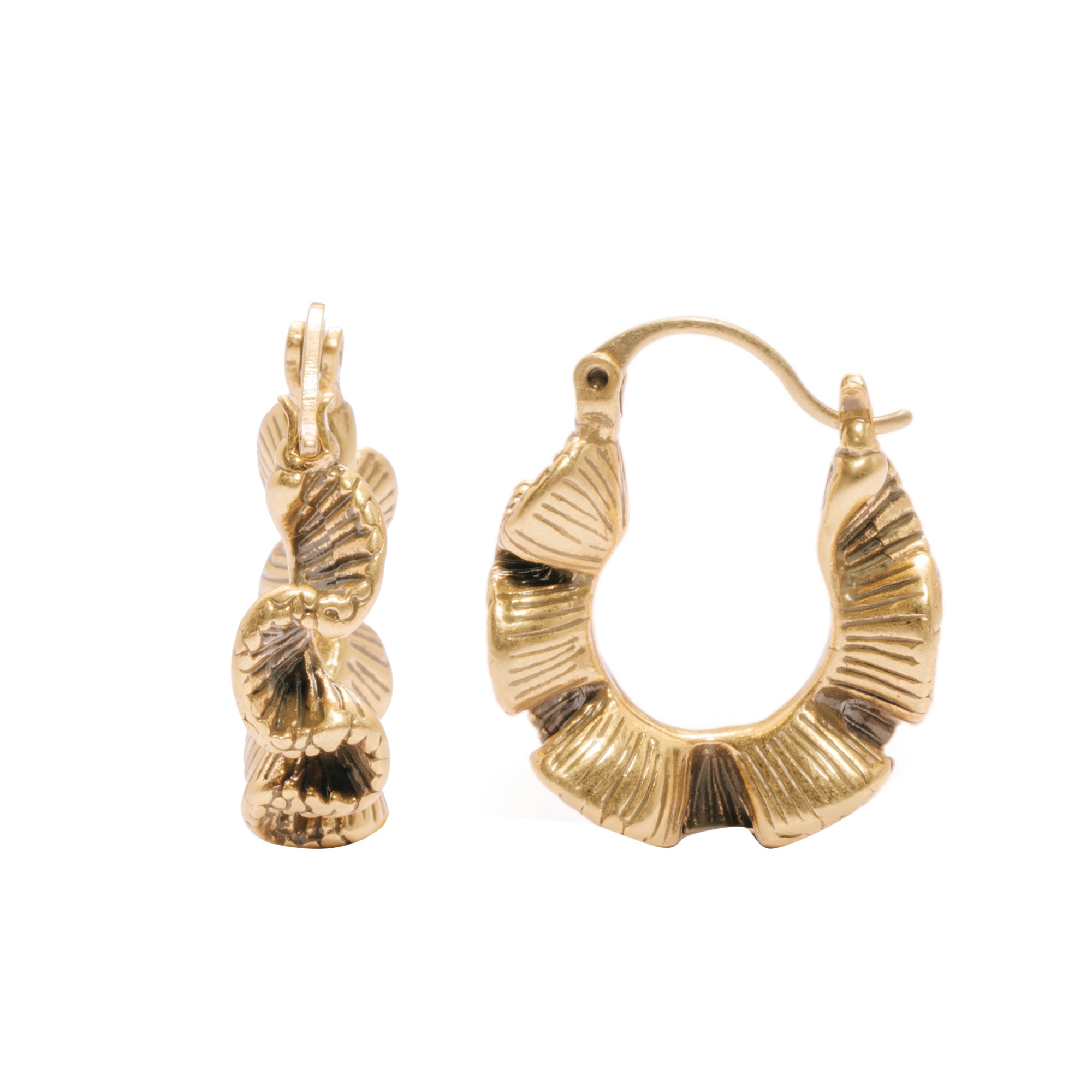 Vintage Earring 18K Gold Plated