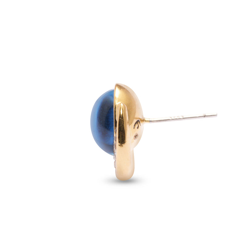 Pendiente Celestial Spark bañado en oro de 18 k 