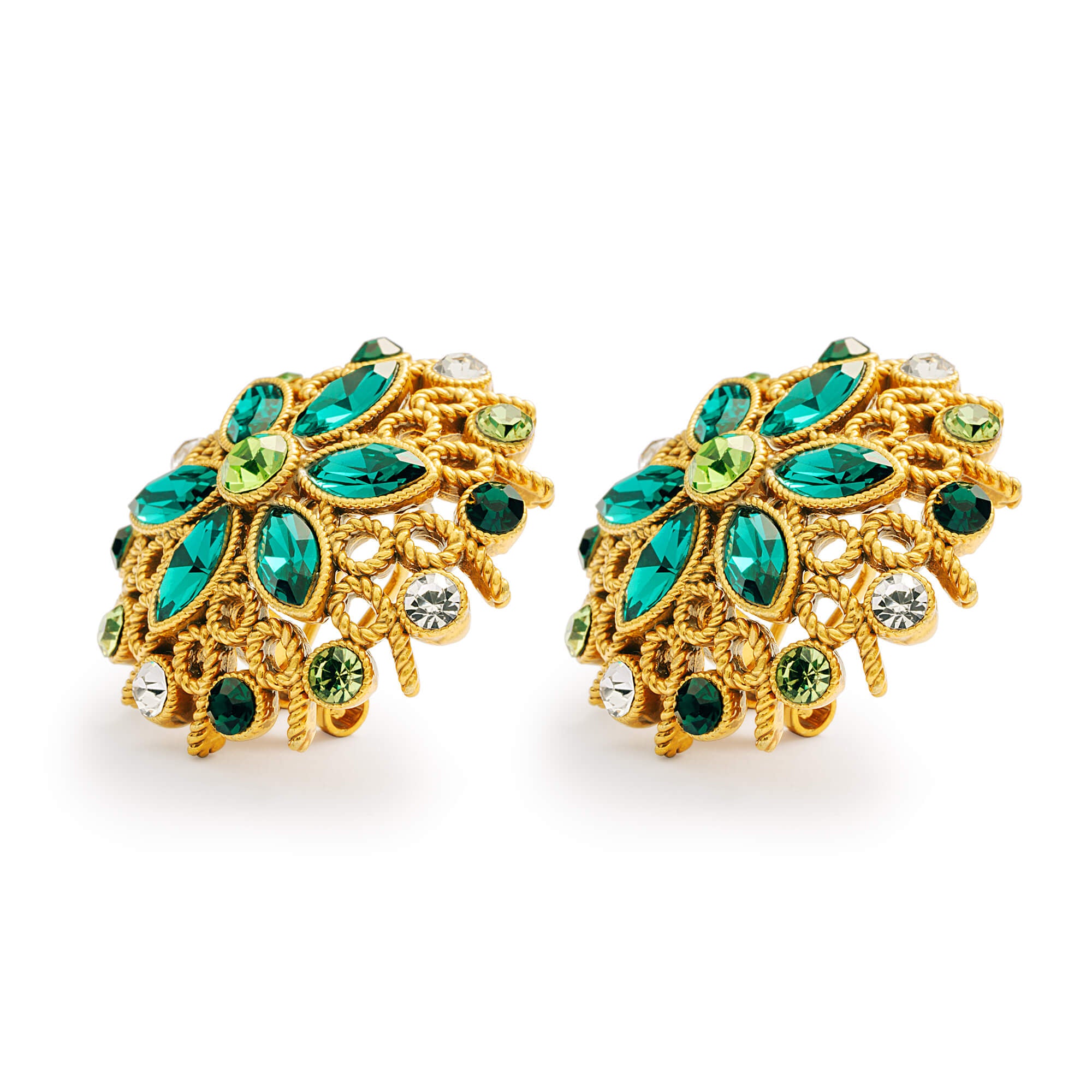 Russian Gold Earrings