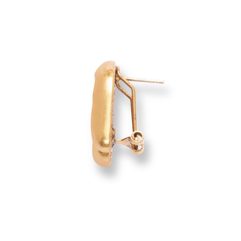 Boucles d'oreilles Chic Elegance Plaqué Or 18 carats