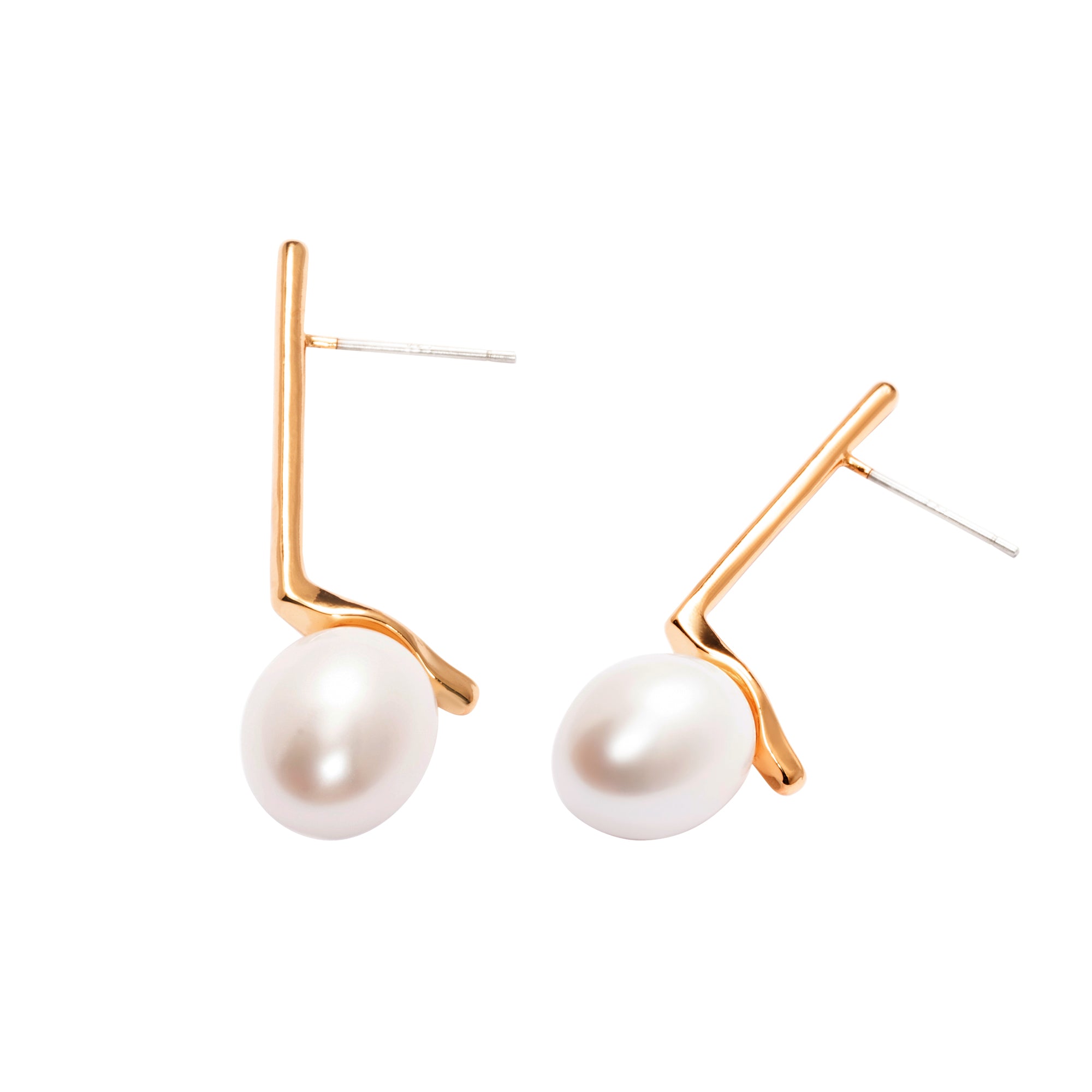 Minimalist Elegance Earring 18K Gold Plated